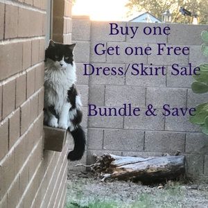 Buy One Get One Free dress/skirt sale